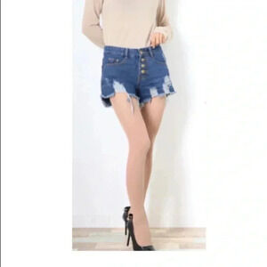 🆕Nicki Minaj High Rise Jean Shorts 5/6🆕